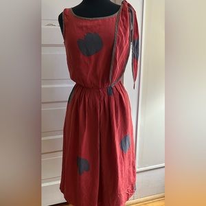 Balenciaga Vintage Silk Dress size 44 Authentic